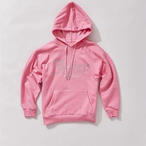 juicy pink hoodie size small